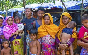 5월10일 말레지아의 로힝갸 난민